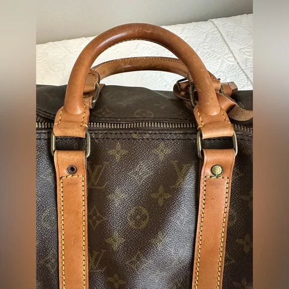 Louis Vuitton Brown Monogram Travel Bag - Picture 5 of 15